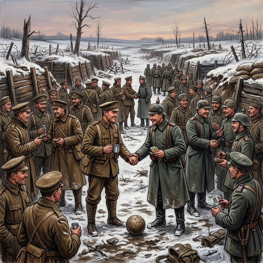 The 1914 Christmas Truce: a moment where 'us' and 'them' were redefined in hours